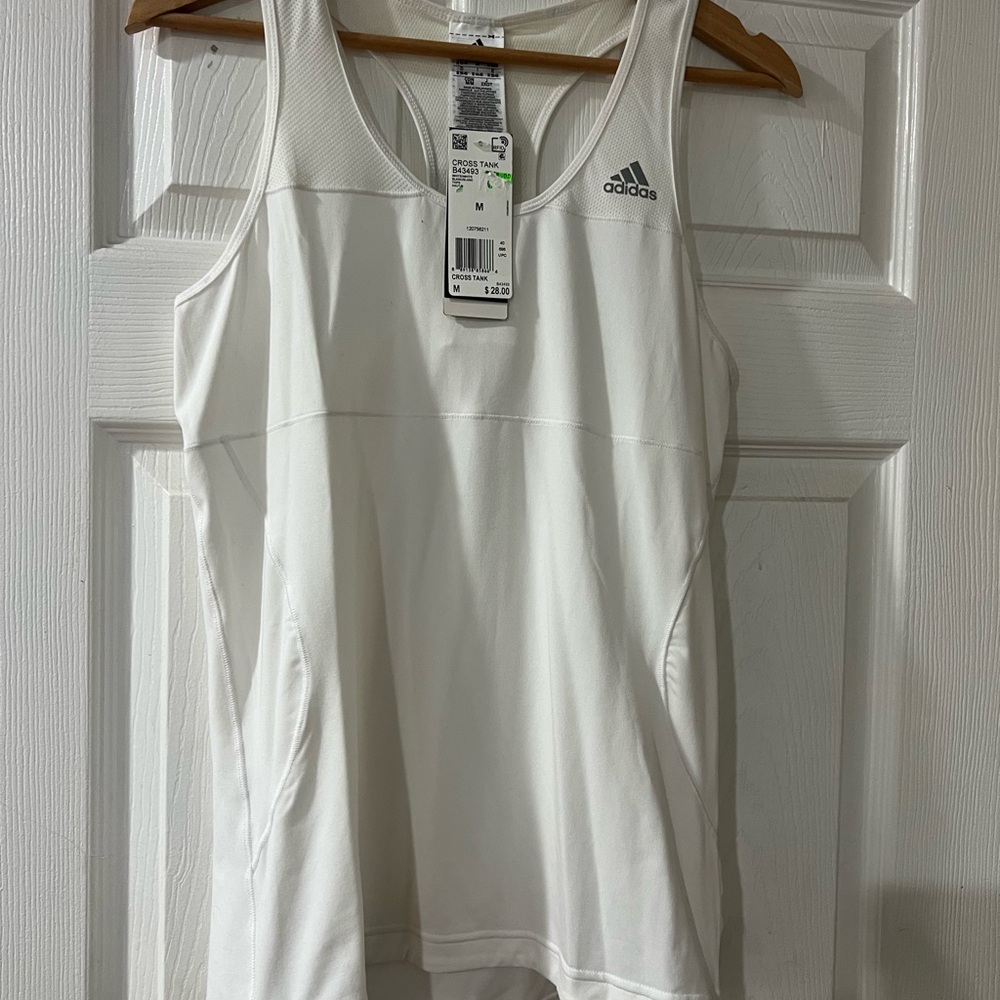 Adidas White Tank Top